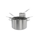 Cuocipasta professionale completo di 4 spicchi scaldapasta Ballarini.jpg