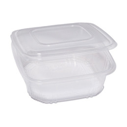 Contenitori ovali PP (per microonde) + coperchio incernierato QC3 cc2000 Cuki Professional