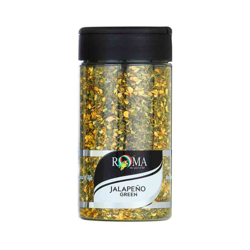 Peperoncino spezzato Jalapeno green in pezzi astuccio gr 100 Roma.jpg