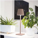 Lampada led da tavolo tuch senza fili ricaricabile rosa Saatchi bis.jpg
