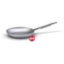 Padella professionale alto spessore induzione cm 24 svasata bassa Ballarini.jpg