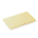 Raschietto a pettine colore avorio cm 11x7,5 Thermohauser.jpg