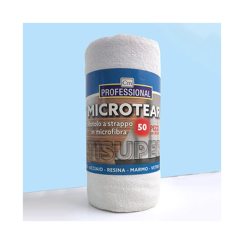 Panno in microfibra a strappo con pretaglio 50Pz 30x30cm Casamia professional.jpg