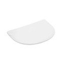 Raschietto per creme e impasto flessibile colore bianco cm 12x8,6 Thermohauser.jpg