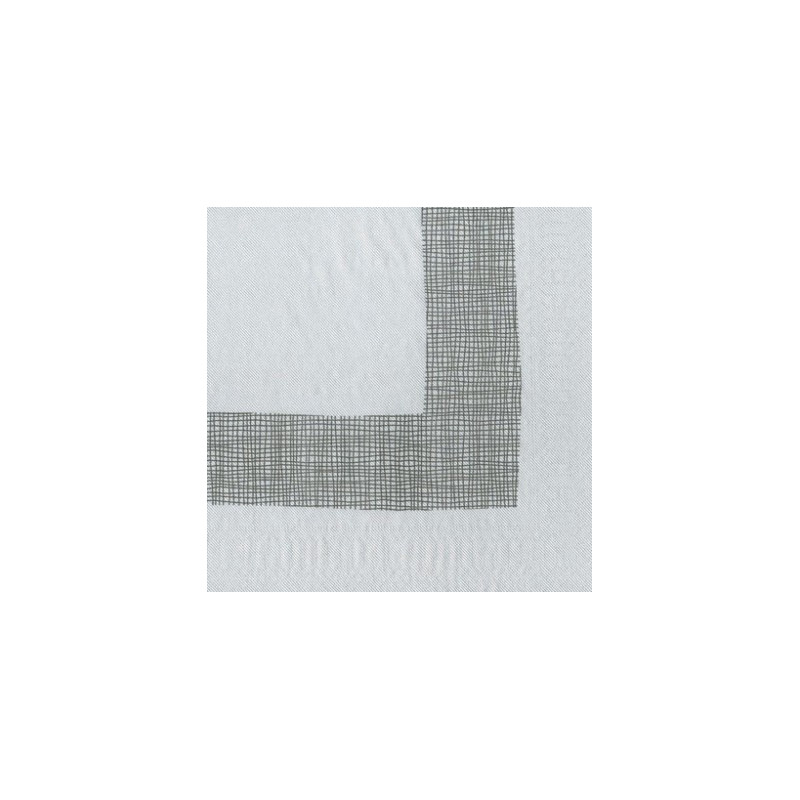 Tovaglioli ovatta doppio velo cm 40x40 Juta Nero confezione 50 pezzi Nicoletti.jpg