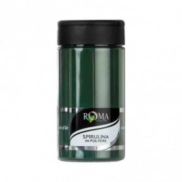 Spirulina verde in polvere premium quality vaso plast gr 80 Roma.jpg