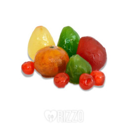 Frutta candita assortita intera confezione da 5 kg Cesarin